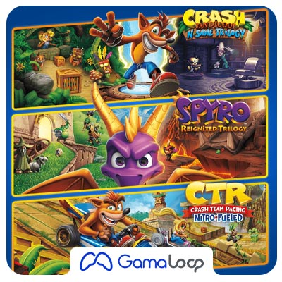 خرید اکانت قانونی Crash Spyro Triple Play Bundle